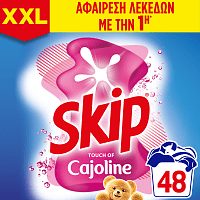 Skip Απορρυπαντικό Πλυντηρίου Ρούχων Cajoline Λίλιουμ Σκόνη 48μεζ 3,12kg