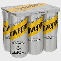 Schweppes Club Soda 6x330ml