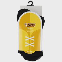 Βic Ανδρική Sock Spot Black & Grey 3 Ζεύγη Νο 43-46