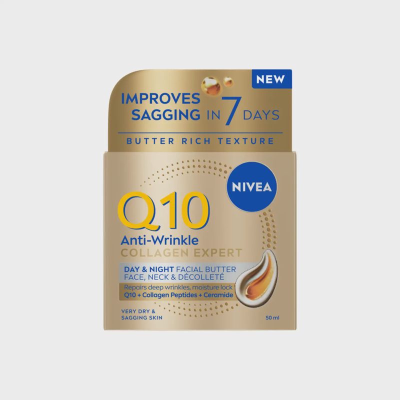 Sviest. krem. NIVEA Q10 COLLAG. EXPERT, 50 ml
