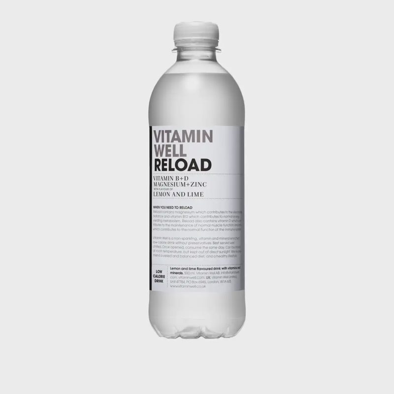 Negazuotas gėrimas VITAMIN WELL Reload, 500ml