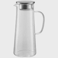 Tabletop Pro Κανάτα Νερού Γυαλίνη Με Καπάκι Φίλτρου 1,5lt
