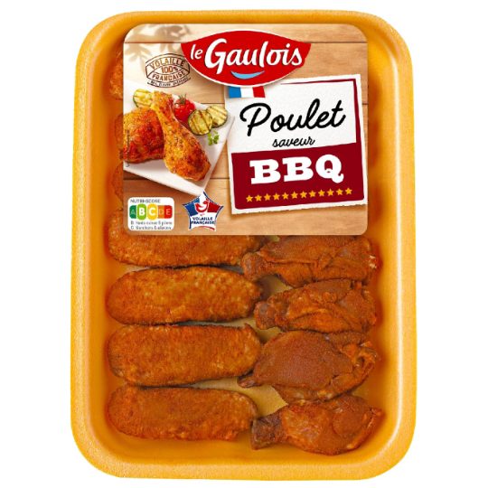 Ailes de poulet façon barbecue 470g