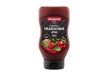 Kečupas DAUMANTŲ TRADICINIS, 480 g