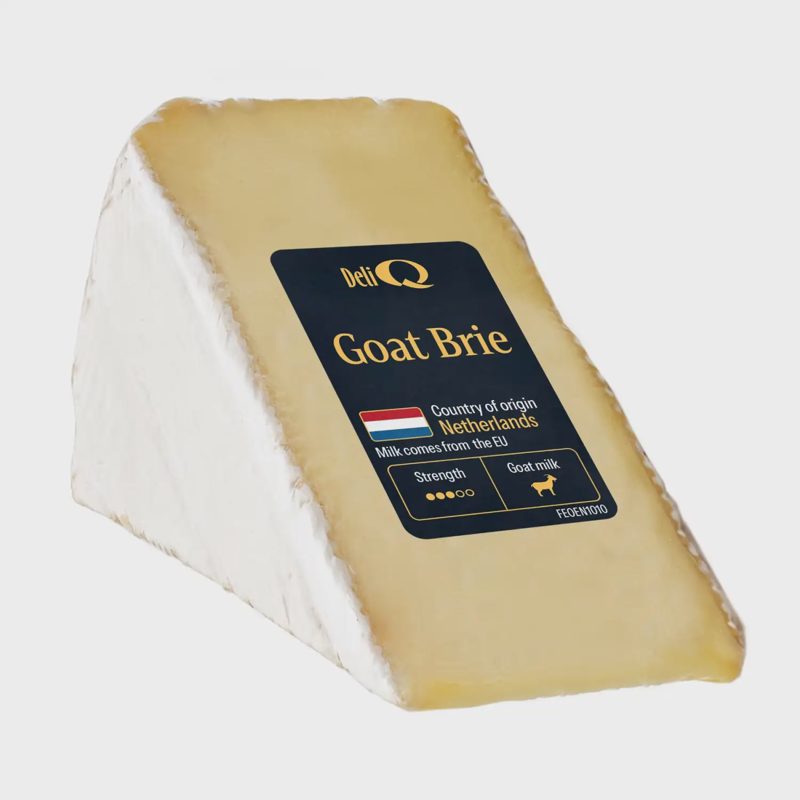 Ožkų pieno sūris BRIE DELI Q, 110 g
