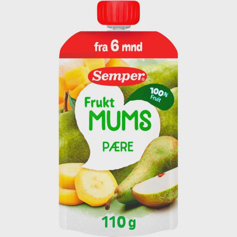 Vais. tyrelė su kriauš. SEMPER, 6 mėn, 110 g