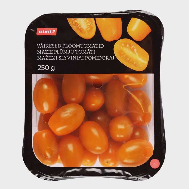 Oranžin. slyv. pomidorai RIMI1kl., 250 g