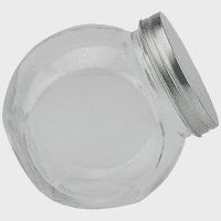 Tabletop Pro Βάζο Γυάλινο Με Καπάκι 450ml