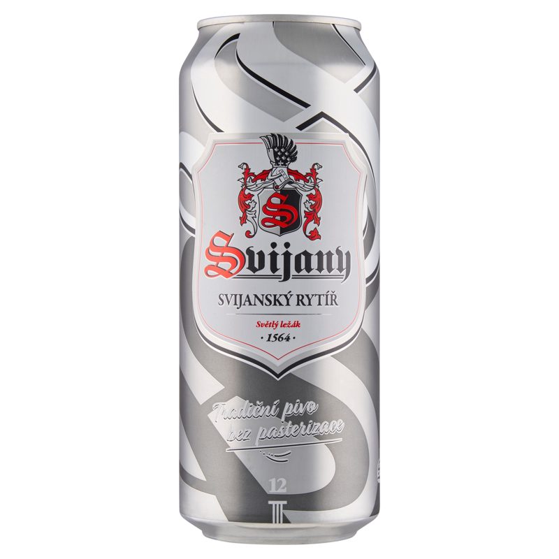 Svijany Svijanský rytíř pivo světlý ležák 12 500ml