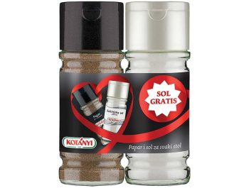 Kotanyi začin papar + sol gratis 185 g