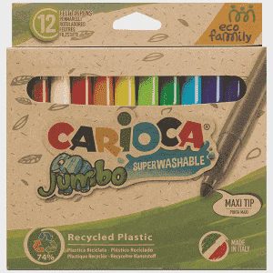 Carioca Jumbo Ecofamily Μαρκαδόροι