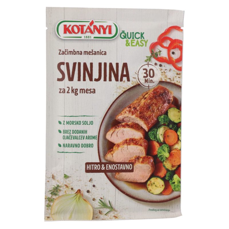 Kotanyi Quick&Easy mješavina začina za svinjetinu 30 g