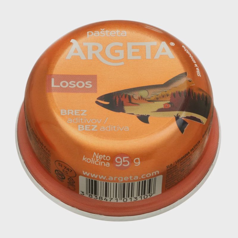 Lašišų paštetas ARGETA, 95 g