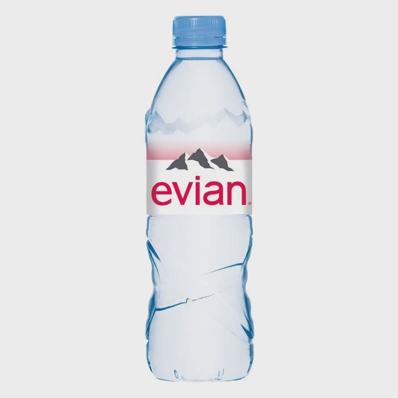 Natūralus mineralinis vanduo EVIAN, 0,5 l