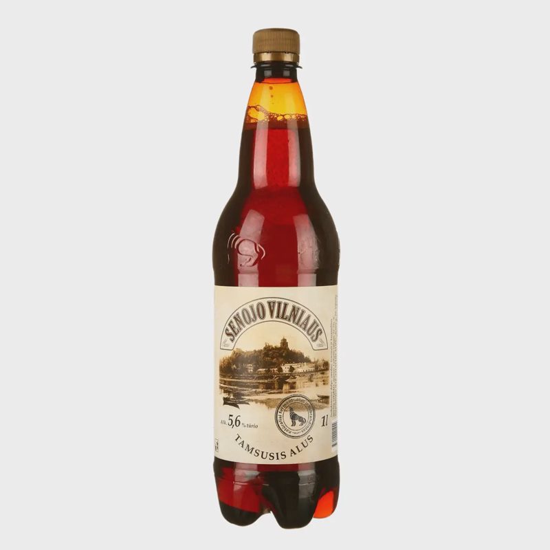 SENOJO VILNIAUS tamsusis alus, 5,6 %, 1 l