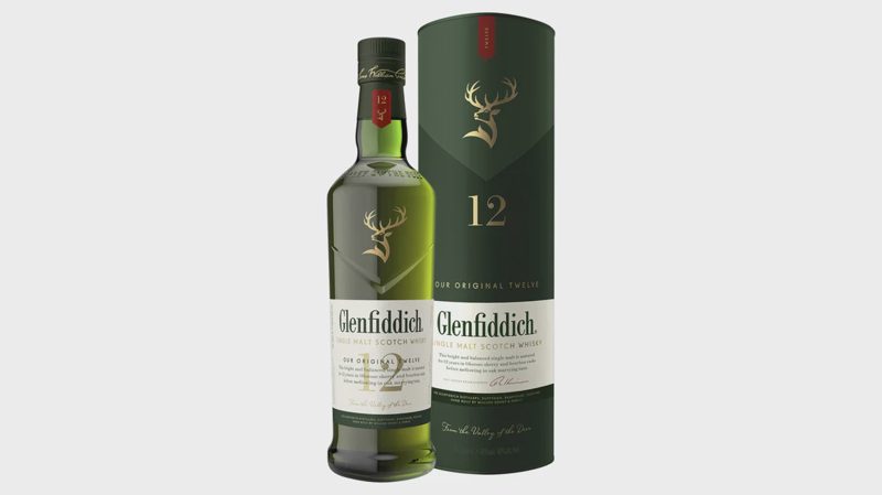 Glenfiddich 12 Year Old Single Malt Scotch Whisky 70cl
