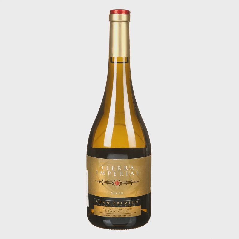Balt.saus.vynas TIERRA IMPERIAL CHARD., 0,75l