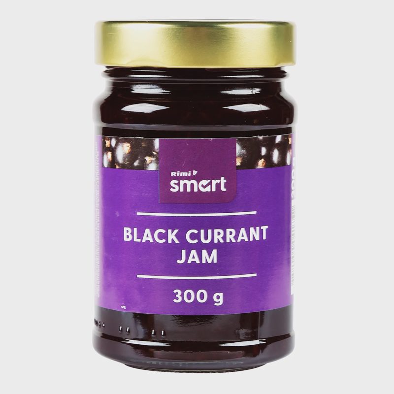 Juodųjų serbentų uogienė RIMI SMART, 300 g