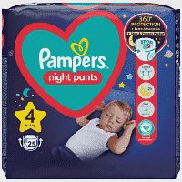 Pampers Πάνες Night Pants (25τεμ) Νο 4