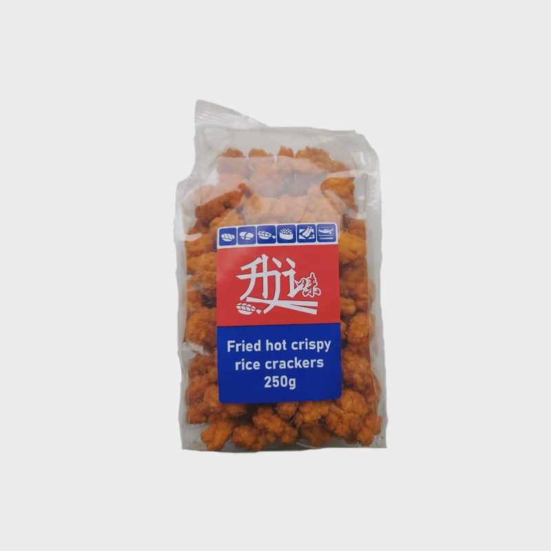 Aštrūs keptų ryžių krekeriai AJI, 250 g