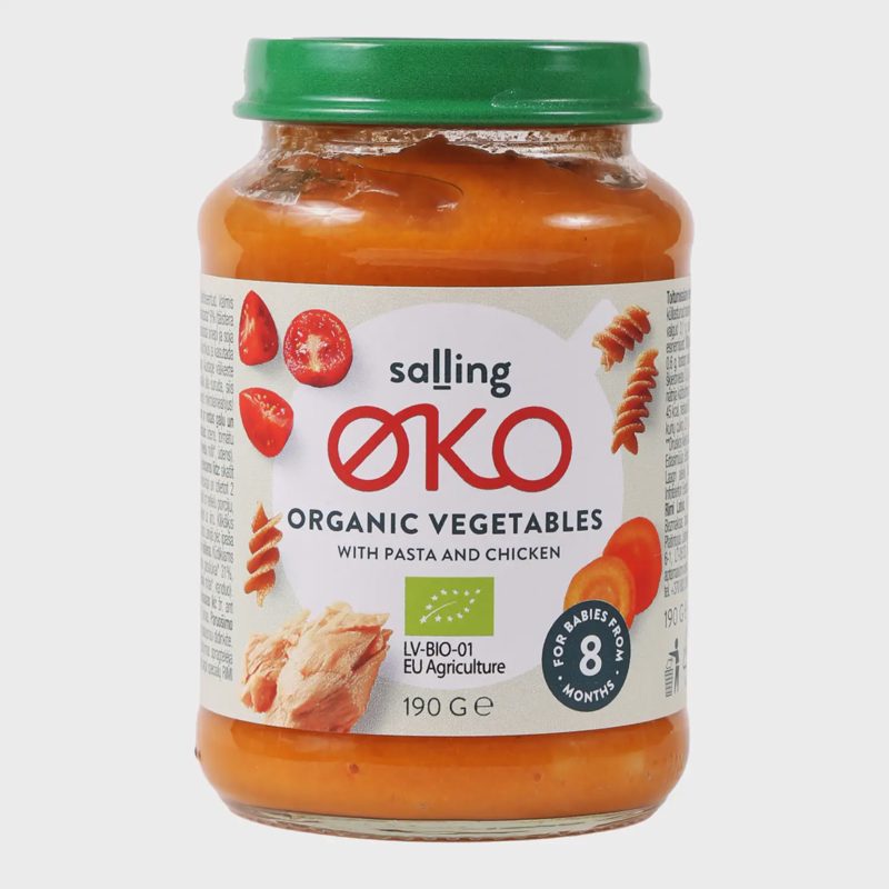 Ekol. darž. tyrelė SALLING OKO su višt., 190g