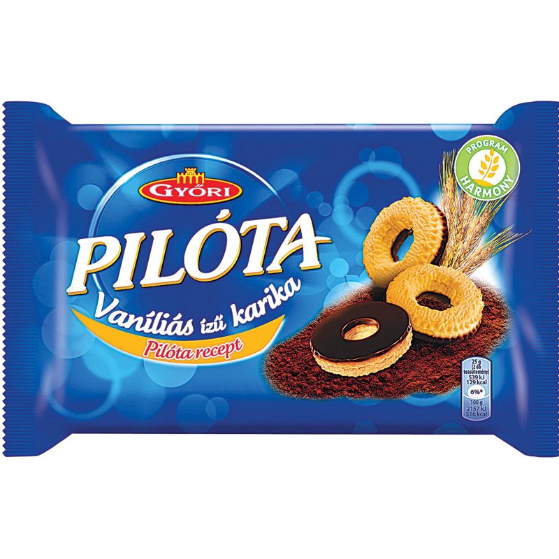 PILÓTA VANÍLIÁS KARIKA