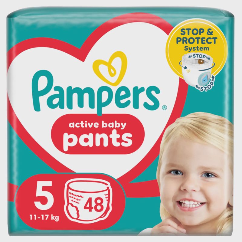 Sausk.keln. PAMPERS JUM S5 12-17kg 48vnt