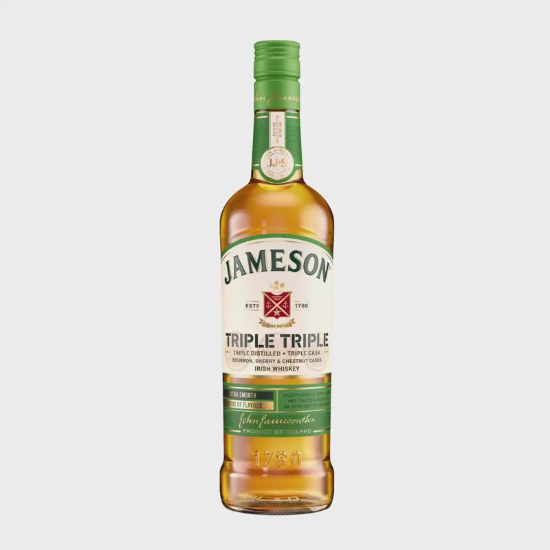 Viskis JAMESON TRIPLE TRIPLE, 40 %, 0,7 l