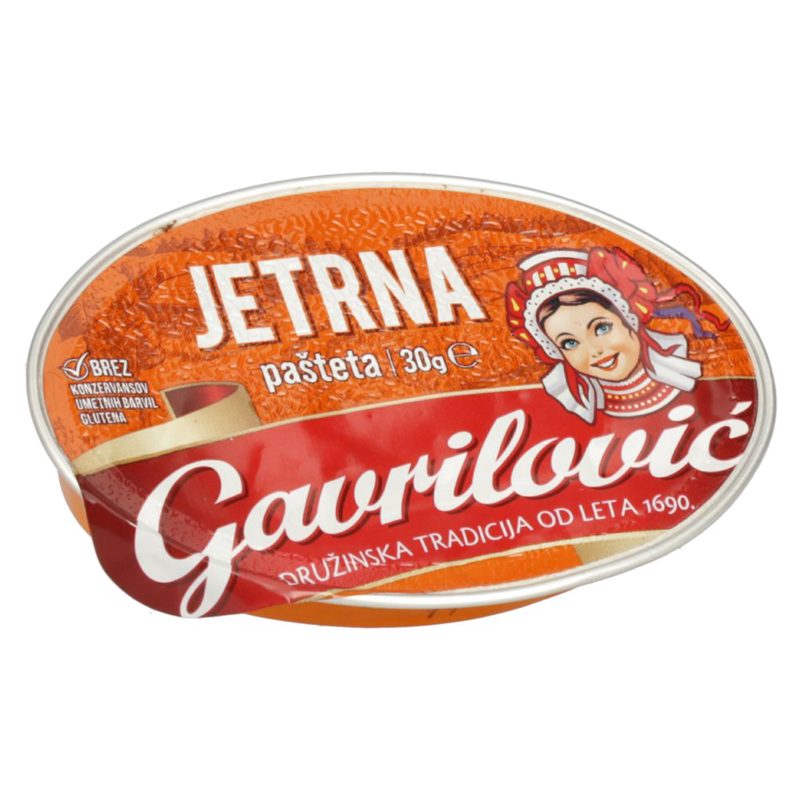 PAŠTETA GAVRILOVIĆ JETR.30 g