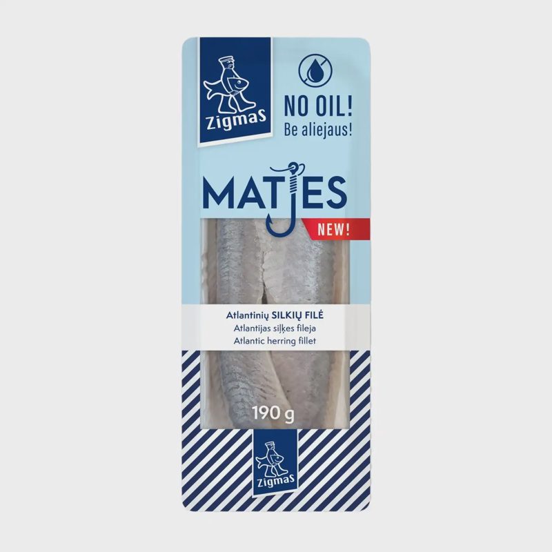 Silkių filė be aliej. ZIGMAS MATES, 190 g