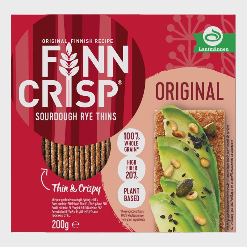 Ruginiai duonos traškučiai FINN CRISP, 200g