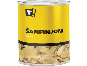 T! šampinjoni rezani 800 g