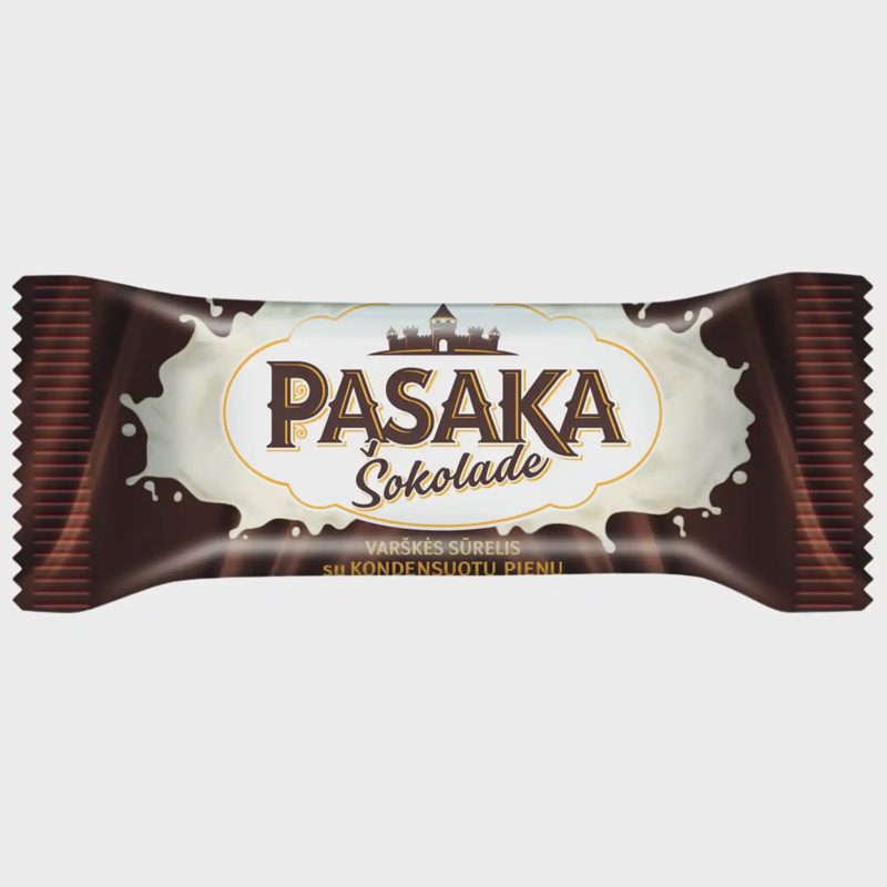 Varšk. sūrelis su kond. pienu PASAKA, 21%,40g