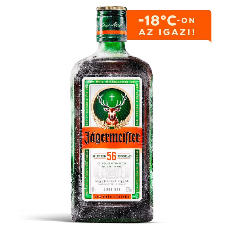 Likeris JÄGERMEISTER, 35%, 0,5l