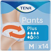 Tena Pants Plus Medium Πάνες Ακράτειας 14τεμ