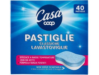 Coop tablete za strojno pranje posuđa Classic 40 kom
