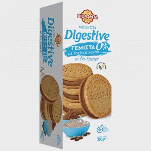 Βιολάντα Μπισκότα Digestive 0% Ταχίνι & Κακάο 200gr