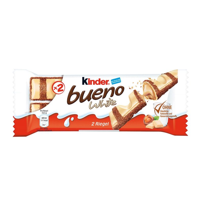 Kinder Bueno White (39 g)Open Product Description
