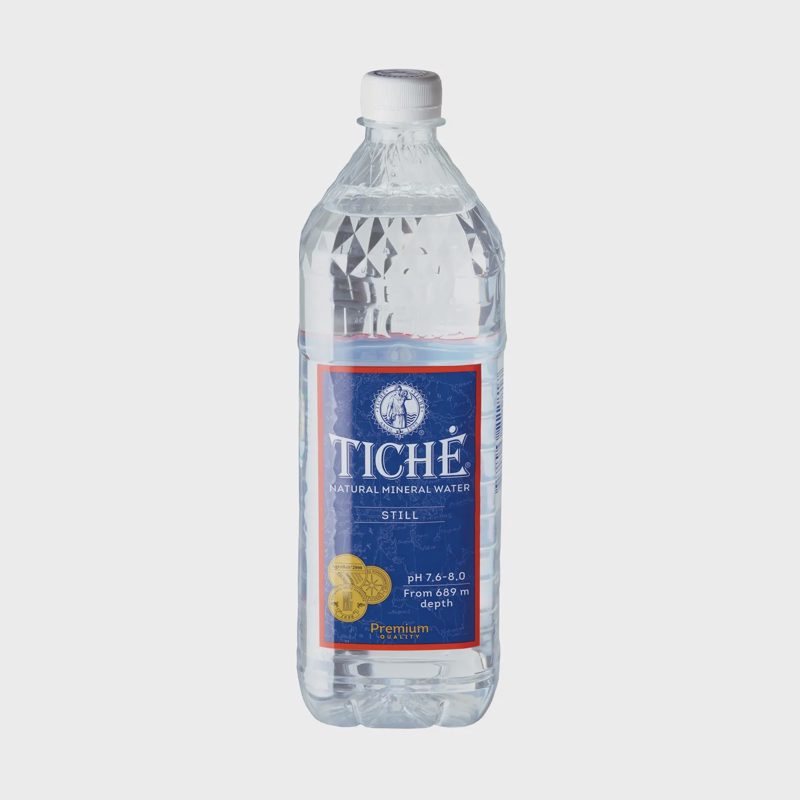 Negaz. natūralus mineralinis vanduo TICHĖ, 1l