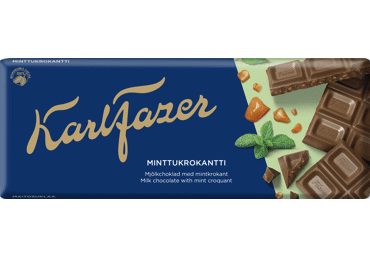 Šokoladas KARL FAZER su mėtų sk. gril., 180 g
