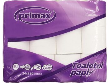 Primax toaletni papir dvoslojni 24 role