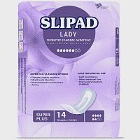 Slipad Lady Σερβιέτες Ελαφράς Ακράτειας Super Plus 14 τεμ