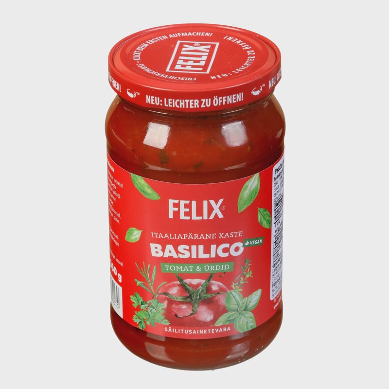 Padažas makaronams su bazilikais, 360 g