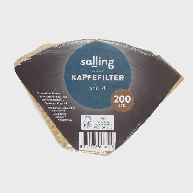 Kavos filtrai SALLING, 200 vnt.
