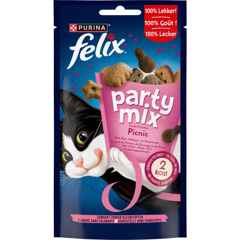 Felix Kattensnacks party mix picnic