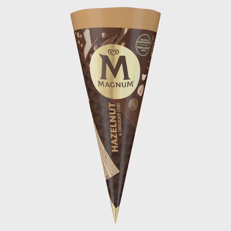 Valg. ledai MAGNUM HAZ. & CHOC. 115 ml / 82 g