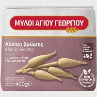 Μύλοι Αγ. Γεωργίου Αλεύρι Βρώμης Ολικής Άλεσης 400gr