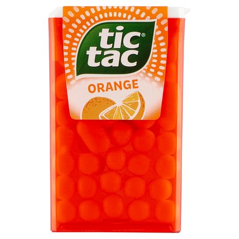 Tic Tac Candy with Orange Flavour 18 g