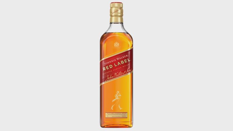 Johnnie Walker Black Label Blended Scotch Whisky 12 Years Old 40% 1 L