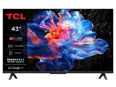 TCL 43 inch 4K UHD Google Smart TV - 43P61K